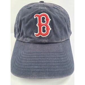 '47 Boston Red Sox Navy Blue Adjustable Strapback Baseball Dad Hat Baseball MLB